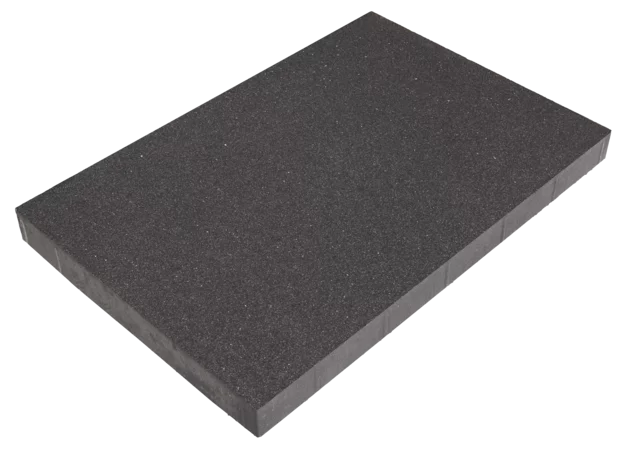 Polbruk Lamell Top Raven – grafitowa płyta betonowa 40 × 60 × 4,5 cm o powierzchni śrutowanej