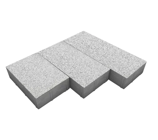 Polbruk Triada 6 cm Inez – jasnoszara faktura drobnopłukana