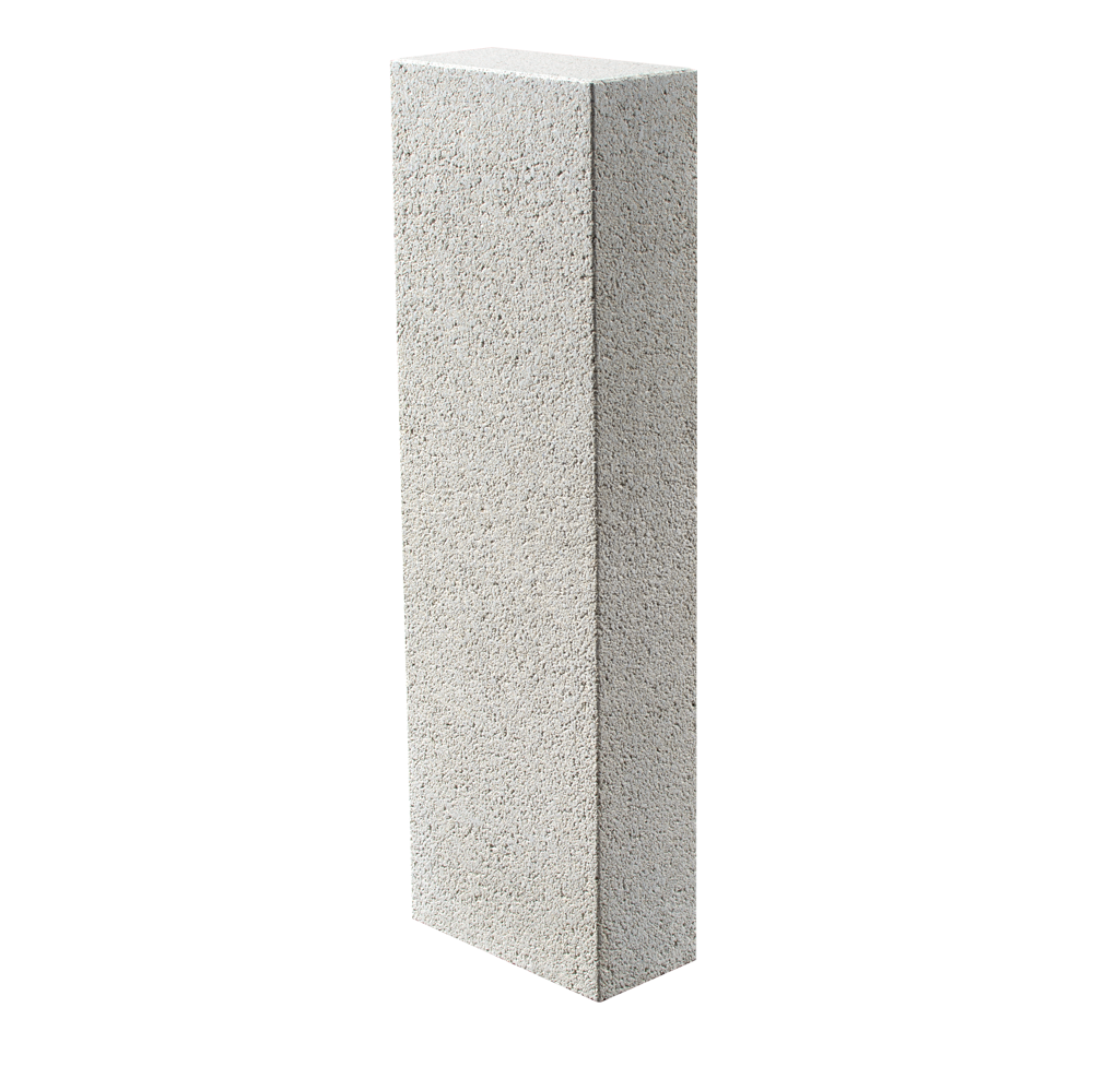 Settline TENIDO Granitowobiały – jasny element palisadowy o wysokości 50 cm