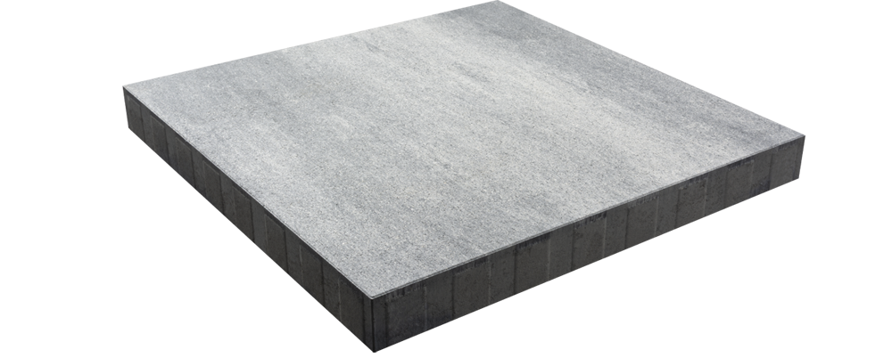 Płyta tarasowa SETTLINE VESPARO GRANDE 80 × 80 cm w kolorze stalowy melanż